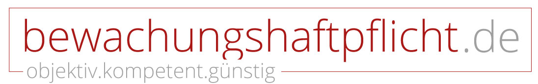 Haftpflichtversicherung Bewachungsgewerbe